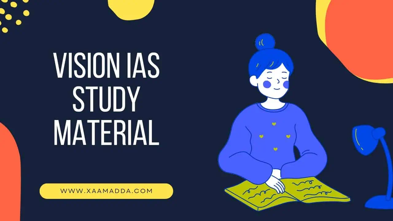 Vision IAS Study Material 32 Books For UPSC IAS Preparation XaamAdda