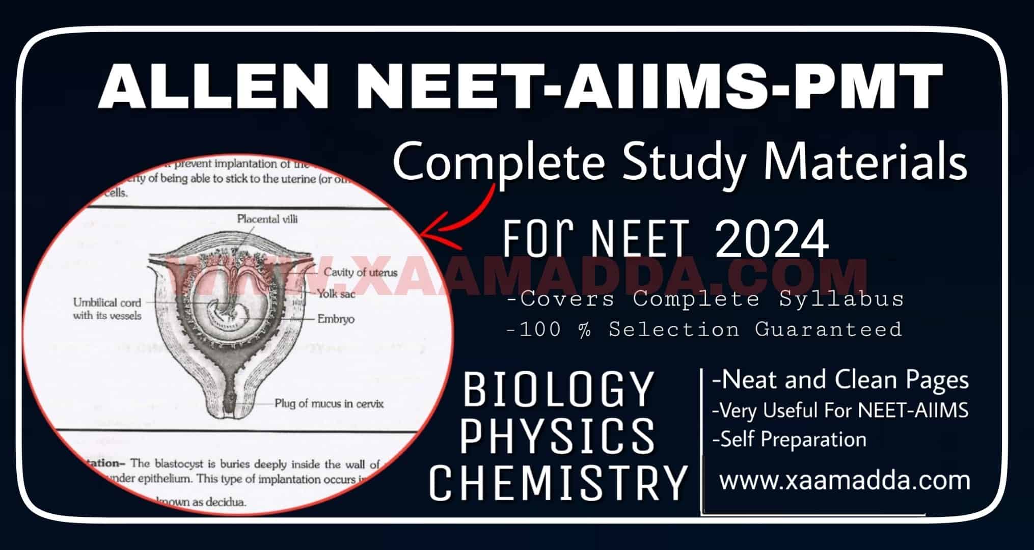 ALLEN Study Material NEET 2024 XaamAdda