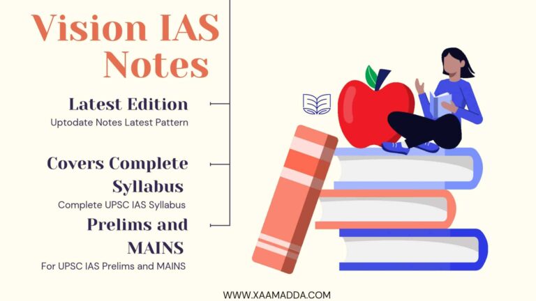 Vision IAS Notes 2024 | PDF Study Material - XaamAdda