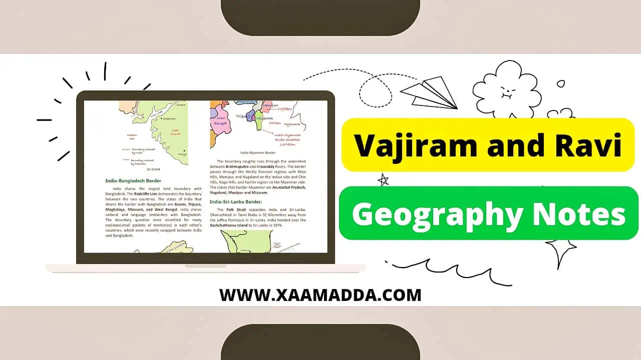 Vajiram And Ravi Geography Notes PDF Review - XaamAdda