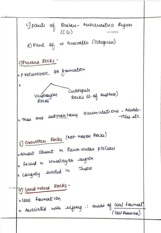 Geography Optional Notes